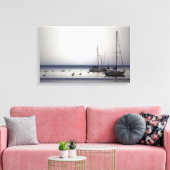 Yachts II gewikkeld canvas Afdruk (Insitu (Woonkamer))