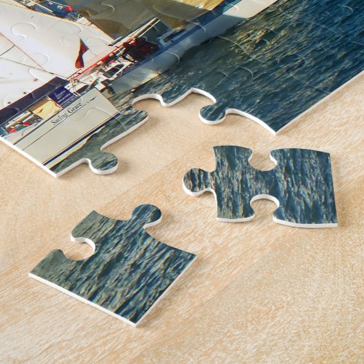 Yachts op Jersey Legpuzzel (Zijkant)