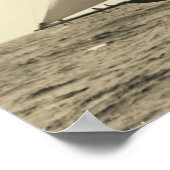 Yachts Valkyrie II en Vigilant Race for America's Poster (Hoek)