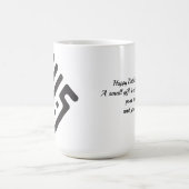Yacine – Arabic Kufi Calligraphy Birthday Mug Koffiemok (Center)