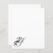 Yacou Bird  Design Italiaans papier (Voorkant / Achterkant)