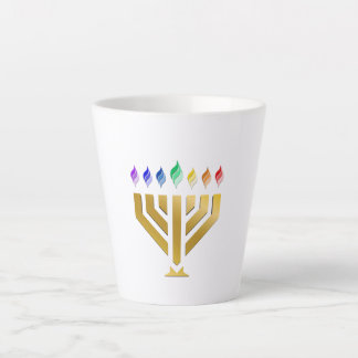 Yada Yahowah Menorah Latte Kop