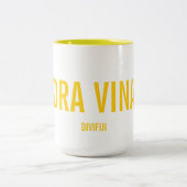 Yadra vinaka tweekleurige koffiemok (Center)