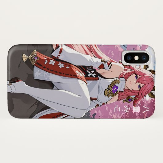 Yae Miko Case-Mate iPhone Case (Achterkant (horizontaal))