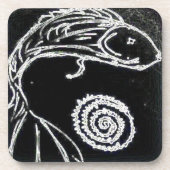 Yaei Betta vis Bier Onderzetter (Voorkant)