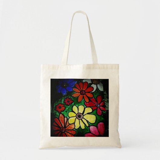 yaei bloei macht is bloem tote bag (Voorkant)