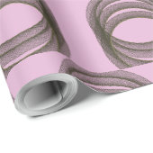 yaei cirkels in aardbeienwisselaars cadeaupapier (Rol Hoek)