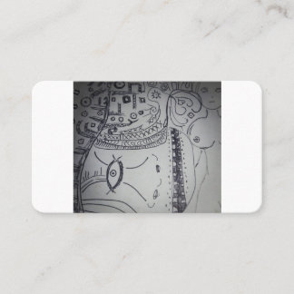 Yaei Cubicism Style Contactkaartje