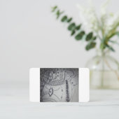 Yaei Cubicism Style Contactkaartje (Staand voorkant)