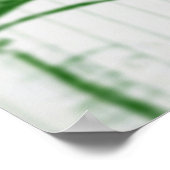 yaei groene walvis poster (Hoek)