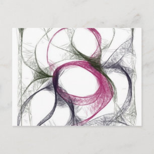 yaei_linkked hersenproject geïnterconnecteerd neur briefkaart