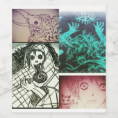 Yaei Mystery Creatie Wijn Etiket (Enkel label)