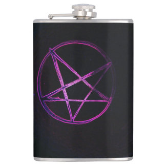 Yaei paarse pentagram heupfles