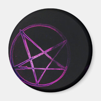 yaei paarse pentagram magneet