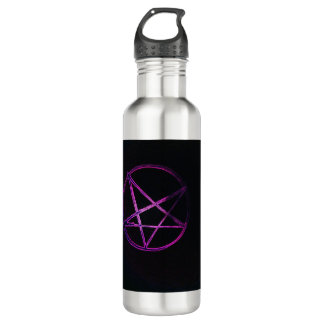 yaei paarse pentagram waterfles 
