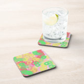 Yaei pop Art Design Bier Onderzetter (Rechterzijde)