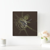 yaei spider vierkante klok (Huis)