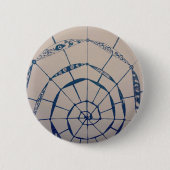 Yaei Spiderwebs Art Ronde Button 5,7 Cm (Voorkant)