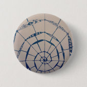 Yaei Spiderwebs Art Ronde Button 5,7 Cm (Voorkant)