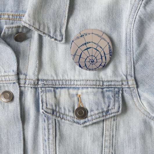 Yaei Spiderwebs Art Ronde Button 5,7 Cm (In situ)