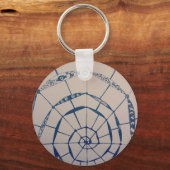 Yaei Spiderwebs Art Sleutelhanger (Voorkant)