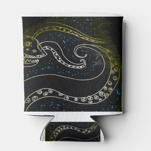 yaei Sweet escape abstracte kunst Blikjeskoeler (Achterkant)