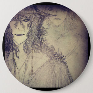 yaei witch 666 ronde button 6,0 cm