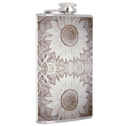 yaei zonnebloem heupfles (Rechts)