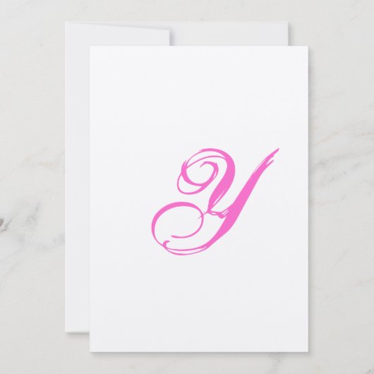 Yael Rachel Custom. Kaart (Achterkant)