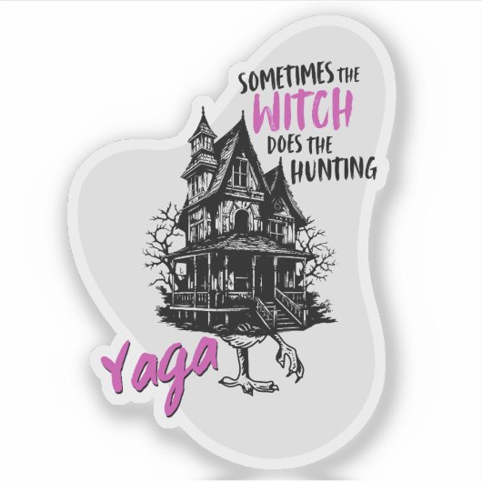 Yaga House Sticker (Voorkant)