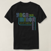 Yaga Minor Shipyards T-shirt (Design voorkant)