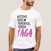 Yaga Wijze Vrouwen T-shirt (Voorkant)