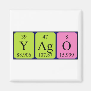 Yago periodieke lijstnaam magnet