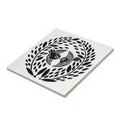 Yagyu bamboe tegeltje (Zijkant)