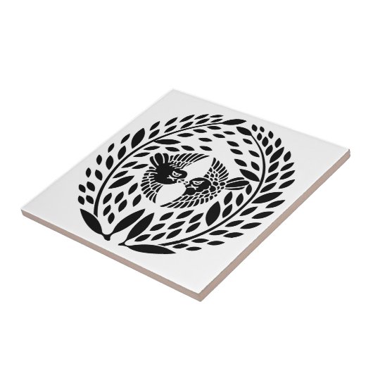 Yagyu bamboo tegeltje (Zijkant)