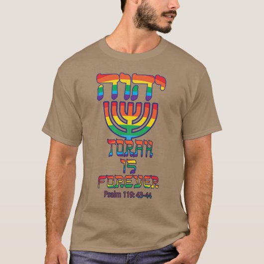 YAH is eeuwig T-shirt (Voorkant)