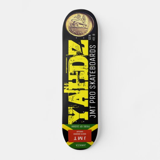 YAHDZ OFFICIEEL skateboard (Voorkant)