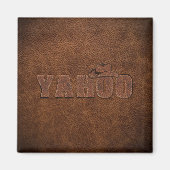 YAHOO westerne stijl Magneet (Voorkant)