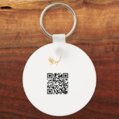 Yahowah QR Code Sleutelhanger (Achterkant)