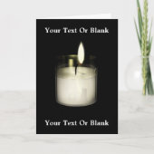 Yahrzeit Kaart (Voorkant)