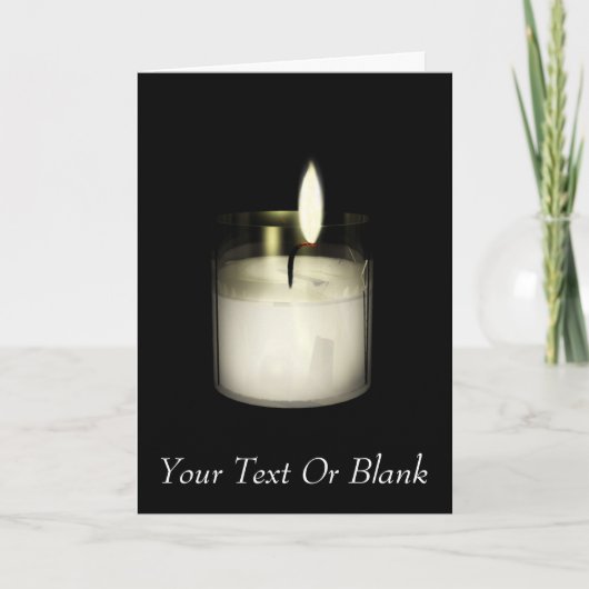 Yahrzeit Kaart (Voorkant)