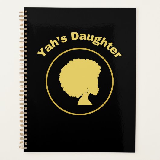 Yah's Daughter Vrouwen Grafisch Ontwerp Planner (Voorkant)