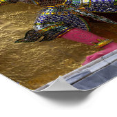 Yahsha statue in Bangkok Poster (Hoek)