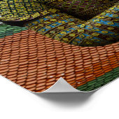 Yahsha statue in Bangkok Poster (Hoek)