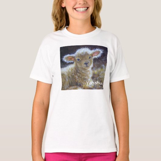 Yahshua, de Lamb van Yahweh T-shirt (Voorkant)
