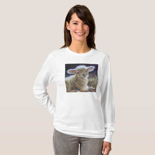 Yahshua, de Lamb van Yahweh T-shirt (Voorkant volledig)