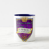 YAHSHUA HA MASCHIACH COFFEE CUP TWEEKLEURIGE KOFFIEMOK (Center)