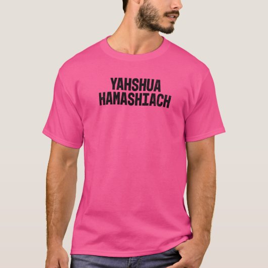 Yahshua Hamashiach T-shirt (Voorkant)