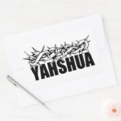 Yahshua Rechthoekige Sticker (Envelop)