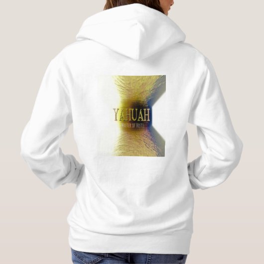 Yahuah-Master of Hosts 02-02 Hoodie (Achterkant)